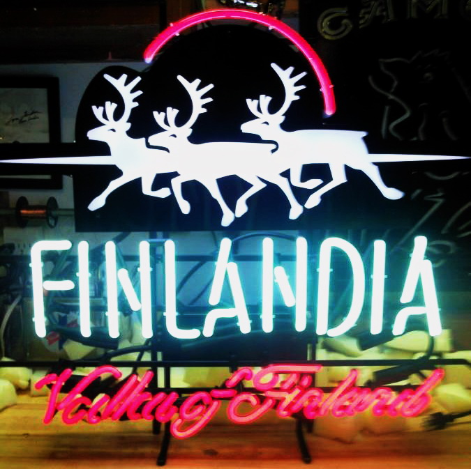 Finlandia Vodka Neon Sign